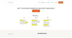Desktop Screenshot of niebarcelona.com